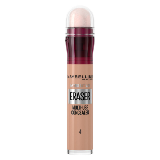 Maybelline Instant Anti Age Eraser Eye Concealer - 04 Honey - 6.8ml, Anti-Aging & Hydrating Under-Eye Treatment