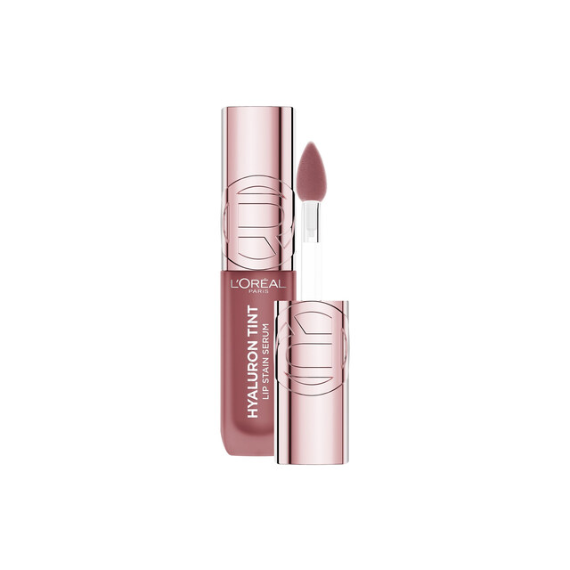 L'Oréal Paris Hyaluron Tint Lip Stain Serum | 12HR Hydrating Liquid Lip Color in Shade 570 Worth It Me