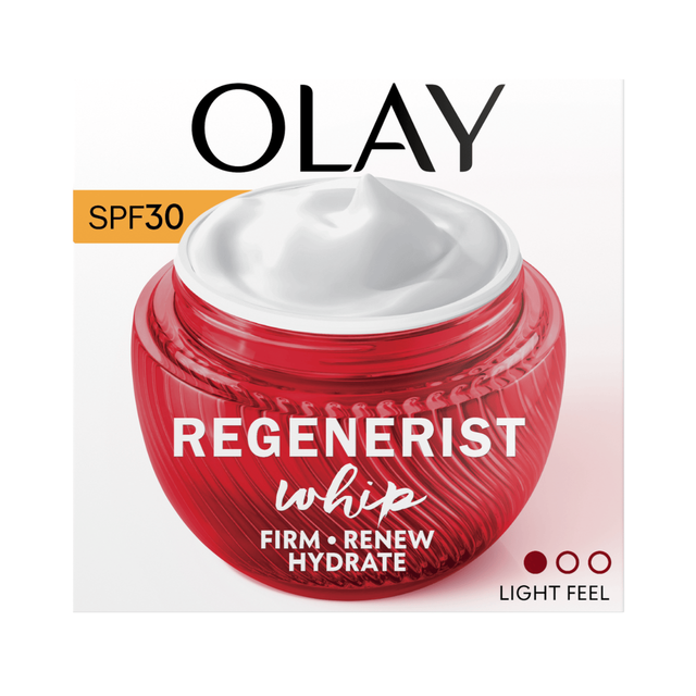 OLAY Regenerist Light As Air Moisturiser SPF 30 - 50ml Daily Hydrating Face Cream with Sunscreen Protection