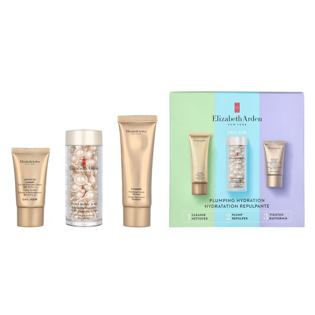 Elizabeth Arden Beauty Gift Set – Plumping Hydration 93ml Luxury Moisture Collection for Radiant, Youthful Skin
