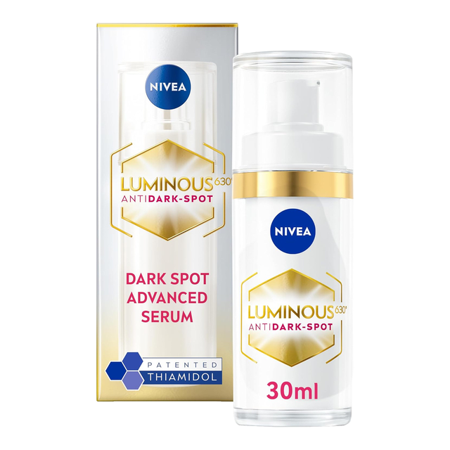 NIVEA Face Care Serum: Cellular Luminous 630 Anti-Dark-Spot Serum for a More Even Tone & Radiant Skin 30ml