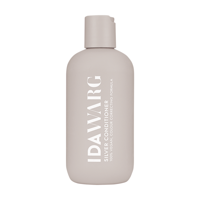 IDA WARG Silver Conditioner 250 ml for Blonde, Bleached & Highlighted Hair - Anti-Yellow Toning Care