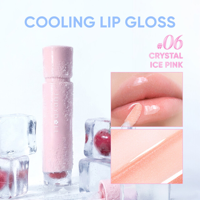 Judydoll Waterproof Lip Gloss in Shade 06 | Long-Lasting, High-Shine Lip Makeup for a Luscious, Plumped Look