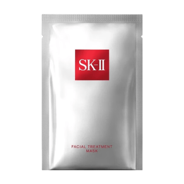 SK-II Facial Treatment Essence Mask: Intensive 1-Pc Hydrating Ampoule Sheet for Radiant & Revitalized Skin