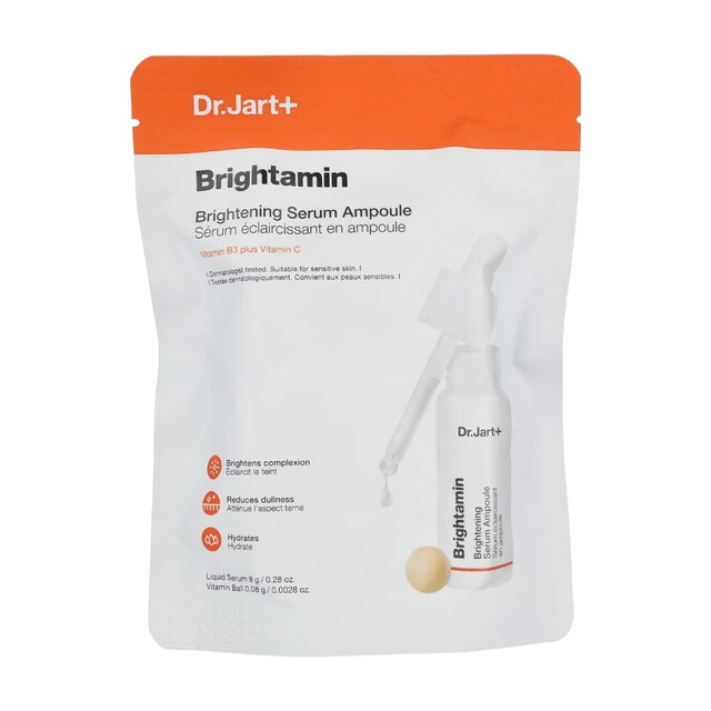 Dr.Jart+ Brightamin Brightening Serum Ampoule for Face Care | Visibly Radiant & Even Skin Tone 8.08g