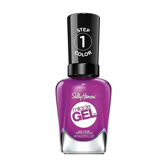 Sally Hansen Miracle Gel Nail Polish in Hunger Flames | Long-Lasting At-Home Manicure | 14.7ml Bottle