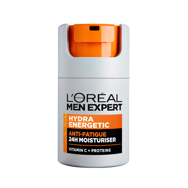 L'Oréal Men Expert Anti-Fatigue Hydra Energetic Men's Daily Moisturiser with Vitamin C for Hydrated & Revitalized Skin