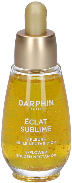 Darphin Face Moisturizing Oil: Eclat Sublime 8-Flower Golden Nectar for Radiant, Hydrated Skin - 30 ml