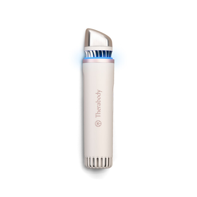 Therabody TheraFace Depuffing Wand Massager: Anti-Aging Cold & Heat Facial Treatment to Brighten Skin, Portable & Lightweight