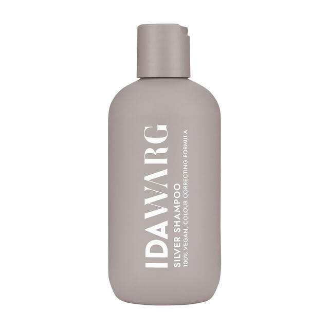 IDA WARG Silver Shampoo for Blonde & Gray Hair - 250 ml Vegan Toning Purple Shampoo for Personal Care