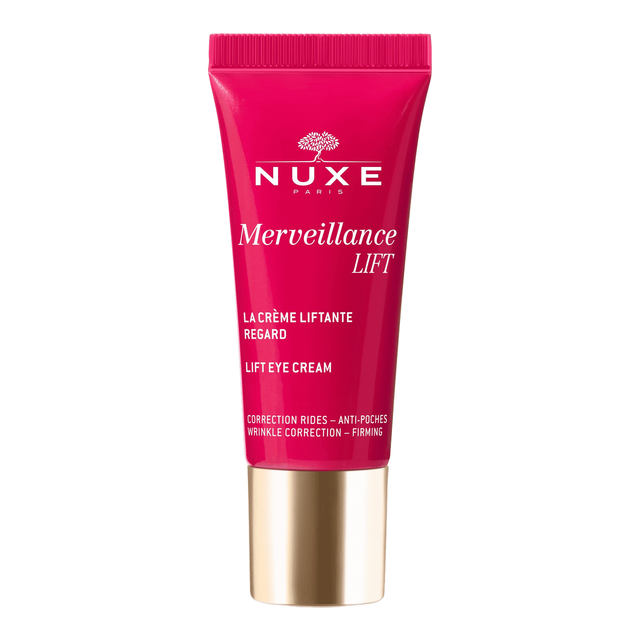 Nuxe Merveillance Lift Eye Cream 15ml: Anti-Aging & Firming Treatment for Wrinkles, Dark Circles, and Puffiness