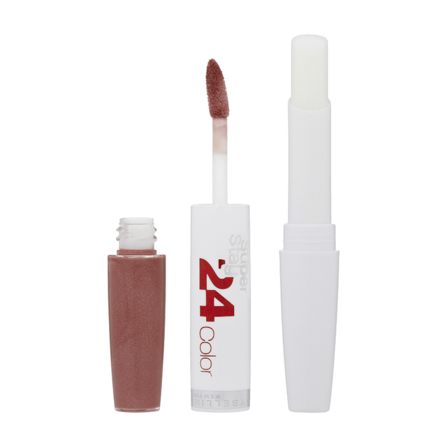 Maybelline Superstay 24 Dual Ended Lipstick: 24HR Liquid Lipstick & Moisturizing Balm in 310 Forever Heather