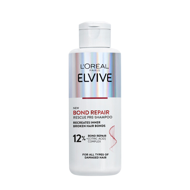 L'Oréal Paris Bond Repair Pre-Shampoo Treatment | 200ml Bottle to Detangle & Strengthen Damaged Hair