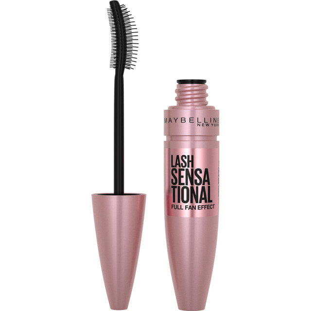 Maybelline Women's Mascara Lash Sensational Volumizing & Thickening Eyelash Lengthening in Very Black
