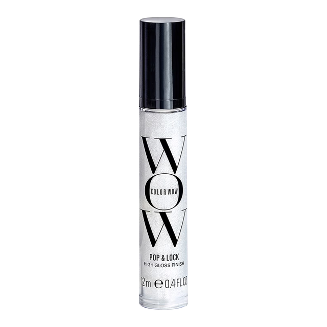 COLOR WOW Hair Styling Serum: Pop & Lock Shellac For High-Shine, Frizz-Free Long-Lasting Finish 12ml