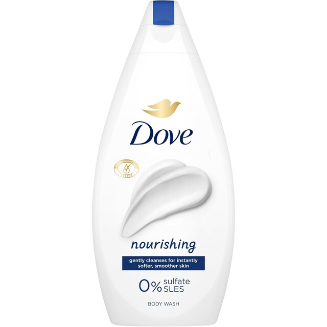 Dove Nourishing Body Wash 720 ml: Hydrate Your Skin with Rich, Nourishing Lather for Lasting Softness
