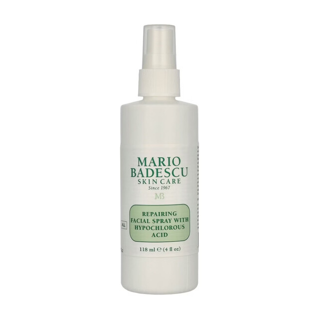 Mario Badescu Face Care Spray: Repairing Facial Spray with Hypochlorous Acid, 118ml for Toned & Prepped Skin