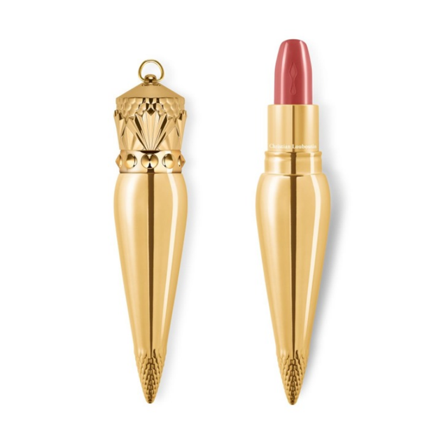 Christian Louboutin Lips: CLB Reno Silky Satin Lipstick in Iconic Rouge Louboutin 001, Luxe Matte Finish