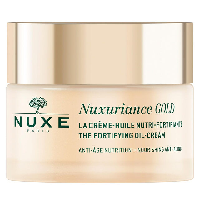 Nuxe Nuxuriance Gold Nutri-Fortifying Oil Cream 50ml: A Luxurious & Fortifying Anti-Aging Face Moisturizer