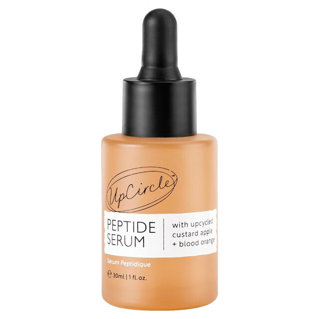 UpCircle Peptide Anti-Aging Face Serum with Apple & Orange Extract - Revitalizing 30ml Bottle for Daily Skincare