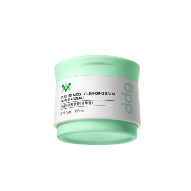 ddg Green Apple Scent Clarifying Lightweight Cleansing Balm for Face Care, 110ml Gentle Makeup Remover & Pore Cleanser