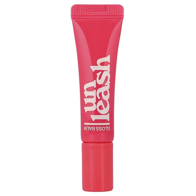 UNLEASHIA Lip Gloss Balm - Sunset Dazzle in No.3 Ibiza: A Hydrating, Shiny Tinted Balm for a Dazzling Sunset Pout