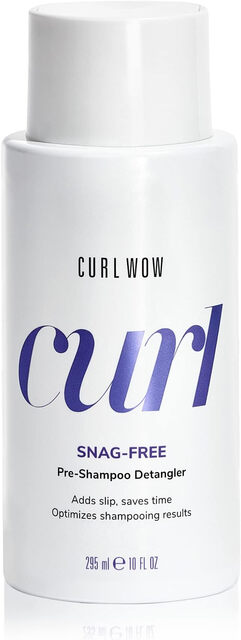 COLOR WOW Hair Treatment: Curl Snag Free Pre-Shampoo Detangler - For Tangle-Free Curls & Frizz Control (295ml)