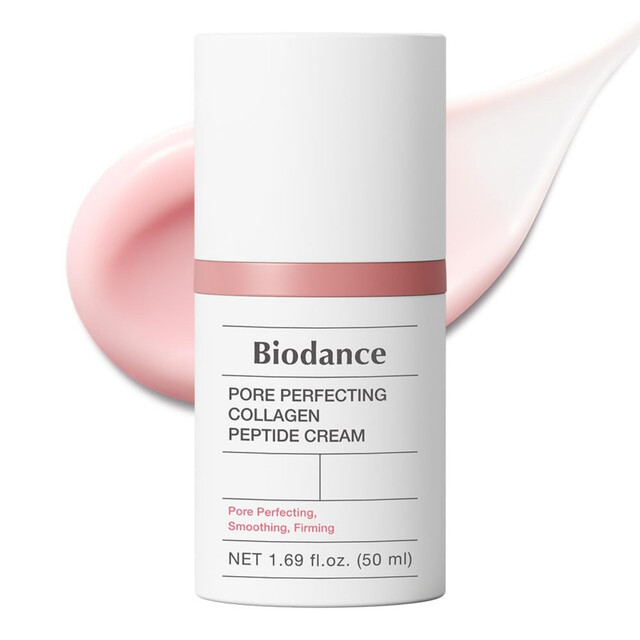 Biodance Pore Perfecting Collagen Peptide Cream 50ml | Moisturizing Face Care for Refined Skin & Improved Elasticity
