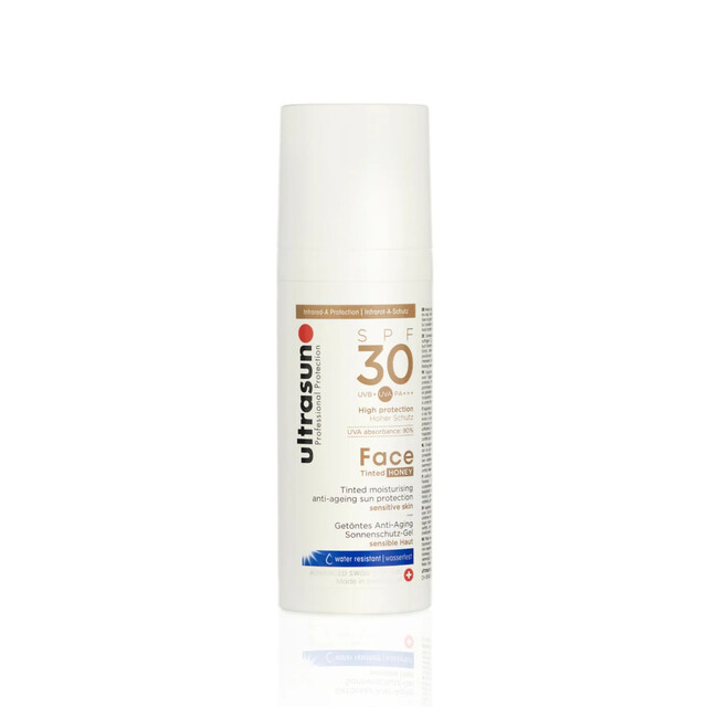 ULTRASUN Sun Care Tinted Face Sunscreen SPF30 50ml | Lightweight Daily Protection for Healthy, Glowing Skin