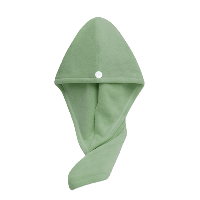 YIJINCHAN Hair Towel Turban - Super Soft & Absorbent Microfiber Hair Wrap for Quick Drying in Dark Green