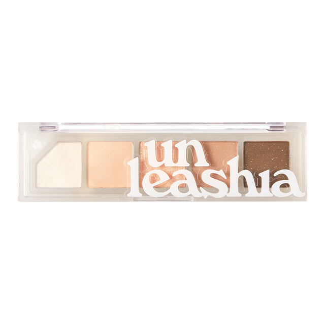 UNLEASHIA Face Palette - Mood Shower No.3 Nude Shower 4g for a Flawless & Radiant Makeup Complexion | Highlighter & Blush