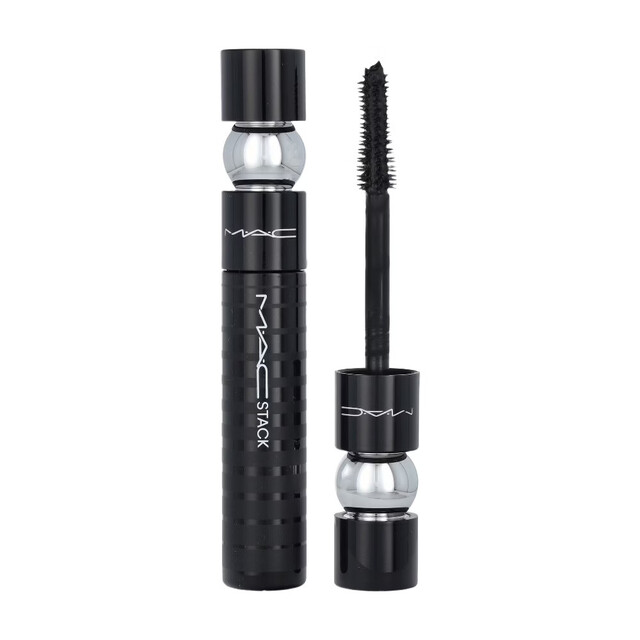MAC Cosmetics Waterproof Mascara - Black Stack 12ml for Dramatic Volume and Smudge-Proof Lash Definition