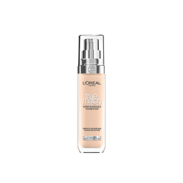 L'Oréal Paris True Match Liquid Foundation with SPF & Hyaluronic Acid in 2C | Size: 30ml