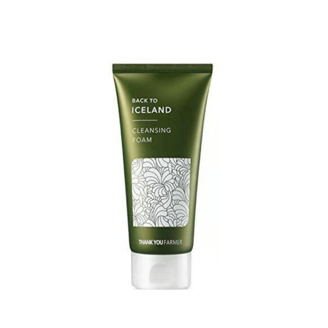 Thank You Farmer Cleansing Foam: Back To Iceland Purifying Face Wash for Refreshed, Hydrated Skin 120ml