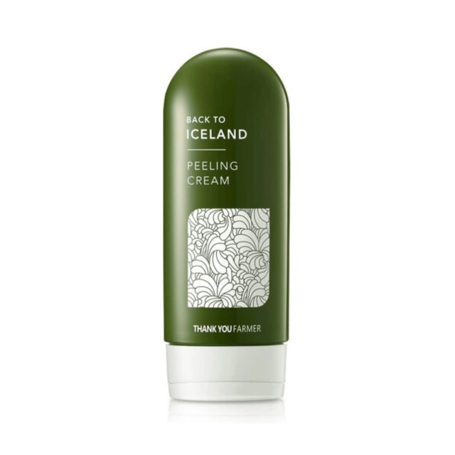 Thank You Farmer Back To Iceland Peeling Cream | 150ml Exfoliating Face Scrub for Soft, Smooth, and Luminous Skin