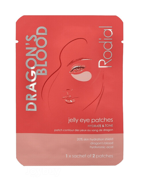 Rodial Dragon's Blood Jelly Eye Patch 3x4g - Hydrating Gel Eye Mask to Depuff & Reduce Dark Circles for Face & Eye Care