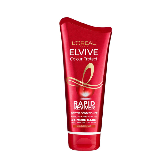 L'Oréal Paris Hair Care Colour Protect Rapid Reviver Power Conditioner for Coloured Hair 180ml - Daily Nourishing Treatment