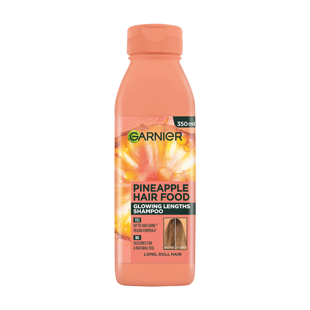 Garnier Shampoo Personal Care Hair Care Pineapple Hair Food 350ml Ultra-Nourishing Formula for Shiny, Revitalized Hair