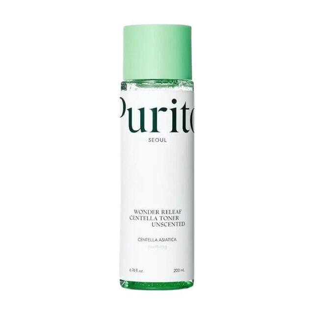 PURITO Centella Toner: Unscented Soothing & Hydrating Face Care for Sensitive Skin | 200ml | Korean Beauty