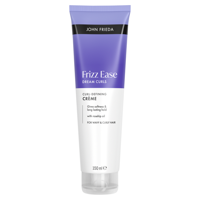 John Frieda Frizz Ease Dream Curls Curl Defining Crème | Defines & Tames Curls for Frizz-Free, Natural-Looking Waves, 150ml