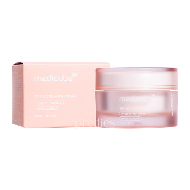 Medicube Triple Collagen Cream: Intense Hydrating Anti-Aging Face Moisturizer with Collagen for Wrinkles & Firmness