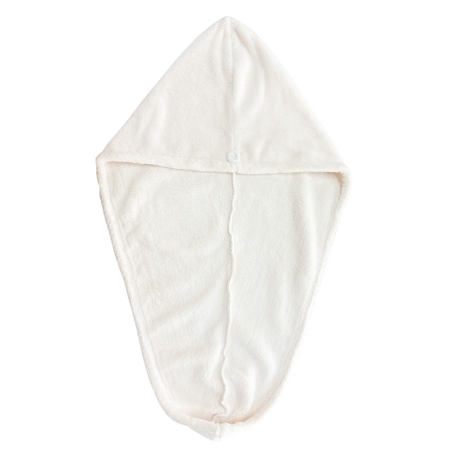 YIJINCHAN Hair Care Accessories: Premium Soft Microfiber Hair Towel Turban for women, Quick Dry, White