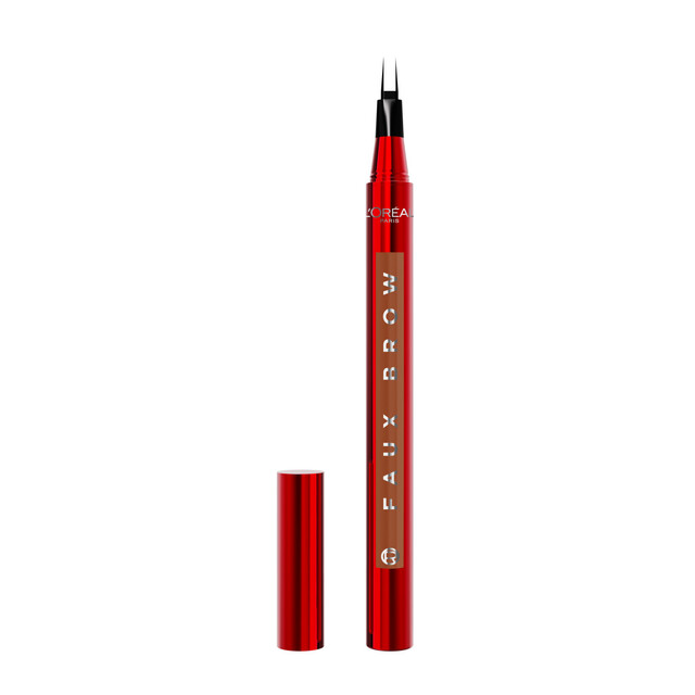 L'Oréal Paris Infallible Faux Brow Tint Pen 04 Auburn, A Long-Lasting Eyebrow Makeup and Defining Pencil