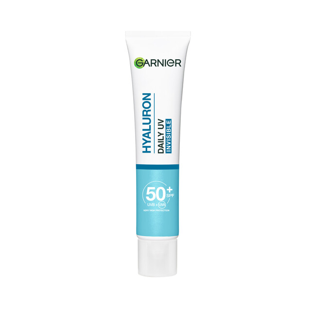 Garnier Sunscreen UV Fluid SPF50 for Face – Hyaluron Barrier Protect Daily Moisturizing Sun Care 40ml