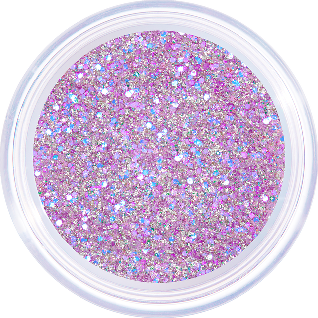 UNLEASHIA Glitter Gel Mini in No.7 Happy Baker | Body & Face Glitter Makeup for Shimmering Looks | Vegan & Cruelty