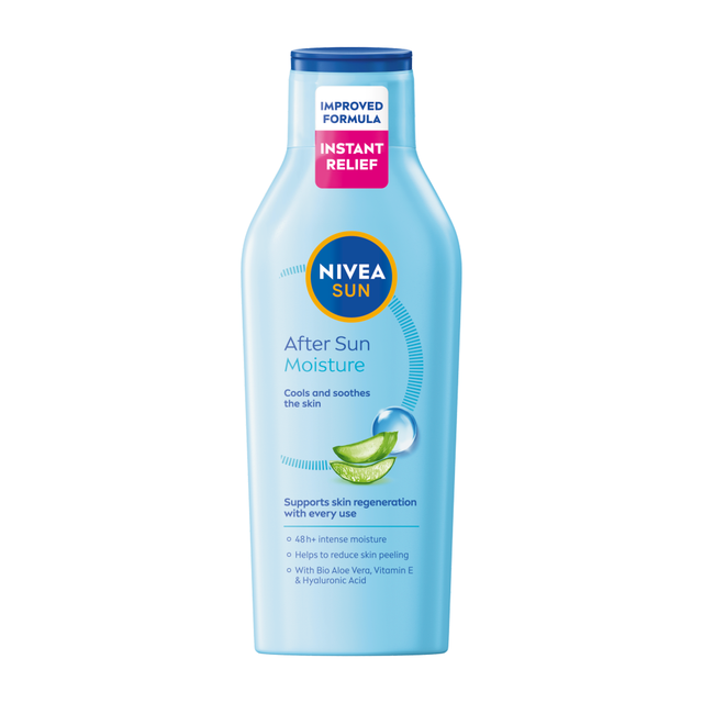 NIVEA Sun Care After Sun Moisturising Soothing Lotion 400ml for Hydrated, Refreshed, and Nourished Summer Skin