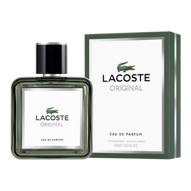 LACOSTE Male Fragrance: Original EDP Spray 60ml, a Classic Timeless Scent for men with Lasting Freshness