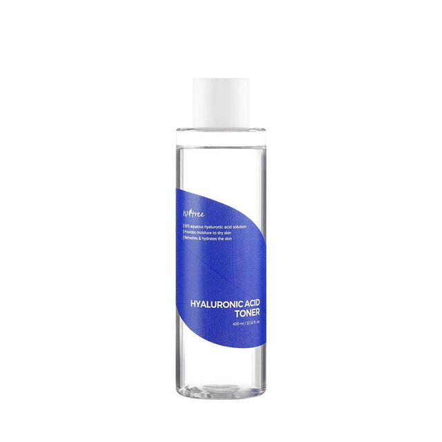 Isntree Hyaluronic Acid Toner: Hydrating Facial Essence for Daily Skincare Routine, 400ml Bottle for All Skin Types