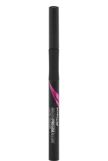 Maybelline Hyper Precise Liquid Eyeliner with Felt Tip for Ultra-Thin Definition, Quick Drying & Matte Black Ink Finish, Safe for Sensitive Eyes