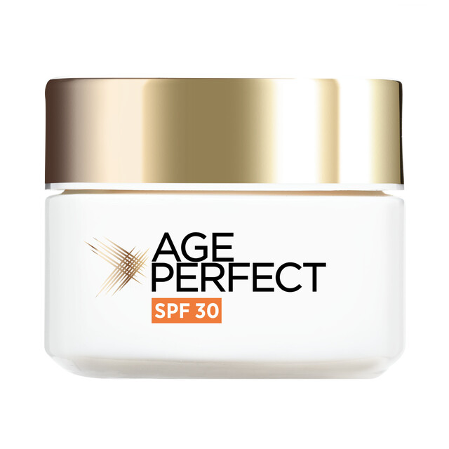 L'Oréal Paris Age Perfect Collagen Expert SPF30 Day Cream 50ml - Mature Skin Hydrating Moisturizer with Sunscreen